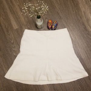 Ann Taylor White Skirt